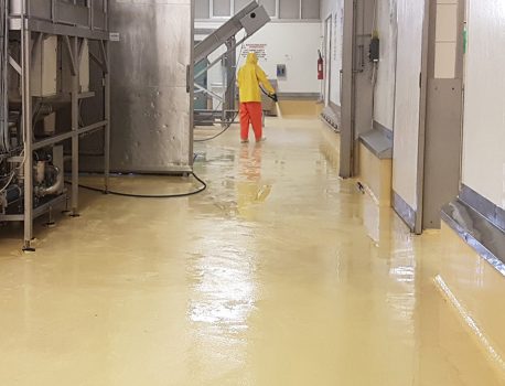 Pavimenti per l’industria alimentare in resina